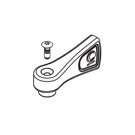 Moen Lever Handle, Hot, 8200 Series 52009